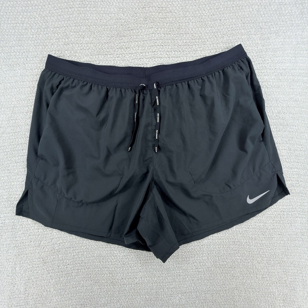 Nike Flex Stride 5" Running Shorts Mens 2XL Black Dri-FIT Lined CJ5453-010